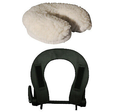 ABS Universal Adjustable Face Cradle with Fleece Cover For Massage Table Bed