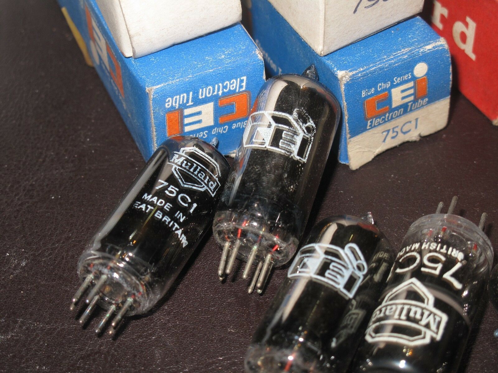 1PCS - CEI 75C1 Vacuum tube - NOS