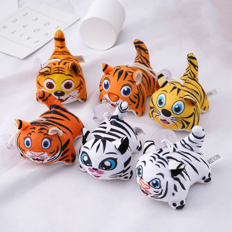 1Pc Cartoon Tiger Stuffed Toys 2022 New Year Zodiac Animal Mascot Gi BYBUAU