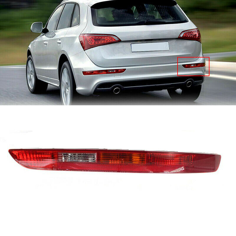 For Audi Q5 2009 -2016 Rear Bumper Reflector Light Brake Tail Lamp Right Side