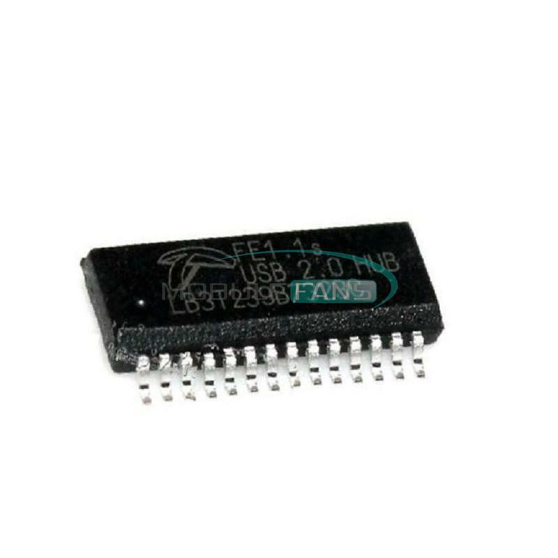5PCS Hub IC USB 2.0 Controller Multiple USB Converter 1 to 4 USB FE1.1S