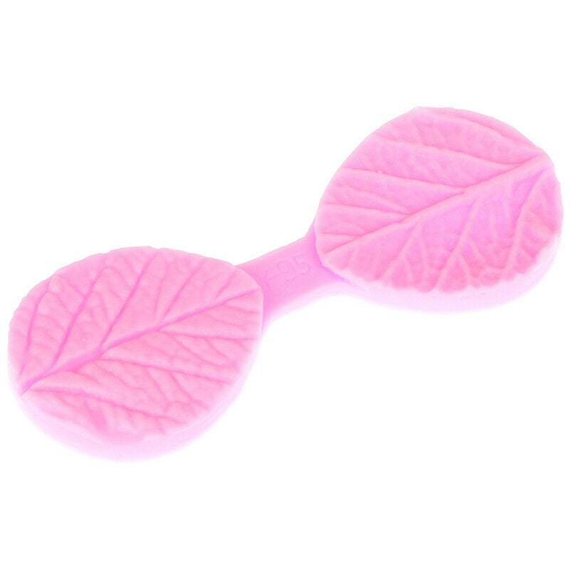 New DIY Double Leaf Silicone Cake Mold Sugar Art Mold Fondant Mold Cake D.l8