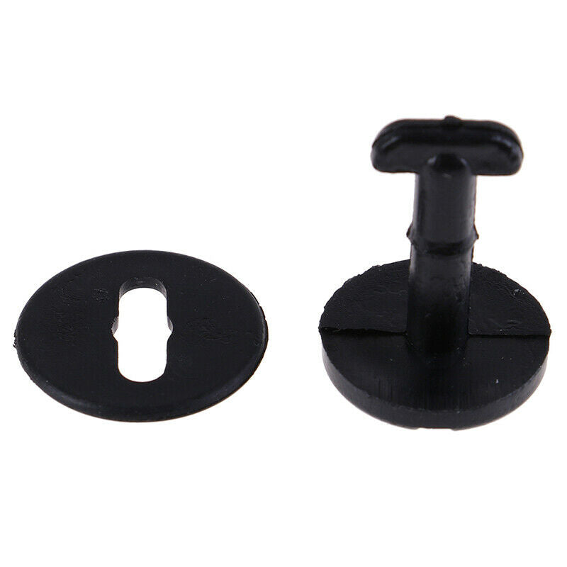 10X Floor Carpet Mat Clips(Twist Lock With Washers)Automobile Replace FaJ Lt