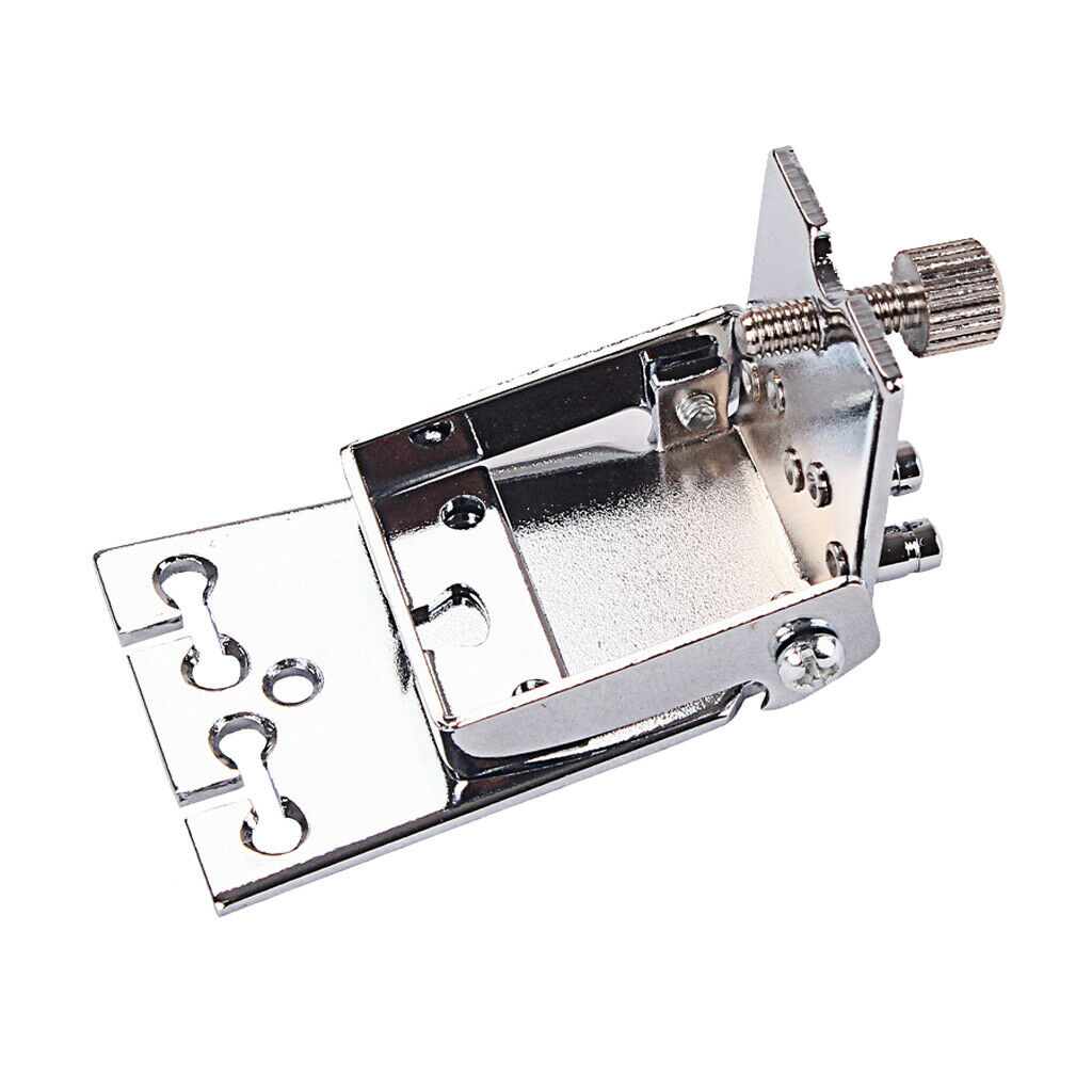 Chrome Alloy Banjo Tailpiece DIY Parts for 5 String Banjo Guitar Luthier