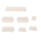 3 Set/21pcs Clear USB Port Anti-Dust Plug Cover Stopper  Pro 15.4''