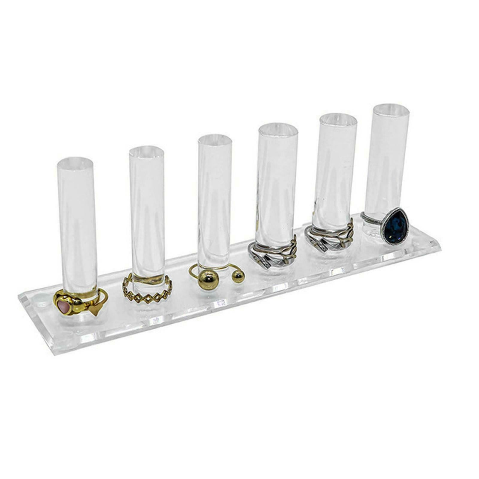 Acrylic Finger Ring Display Counter Showcase for Shows Home Accessories