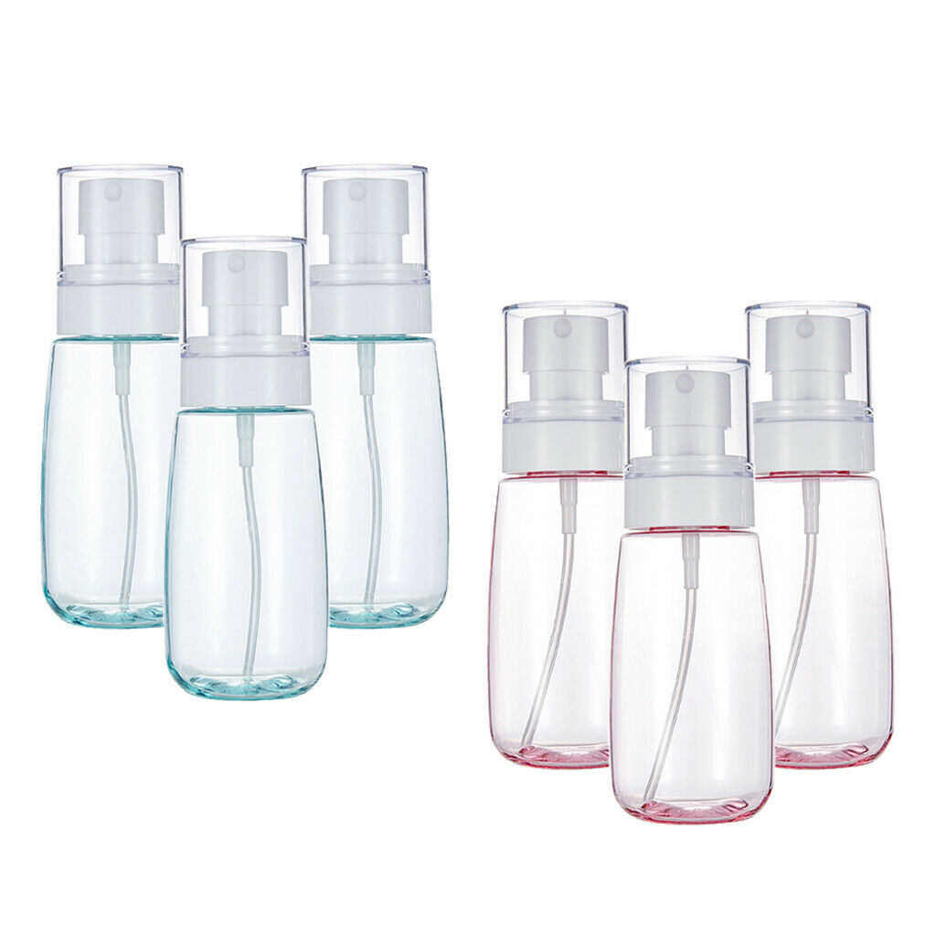 Lots 6 Travel Perfume Fragrance Pump Sprayer Bottle for Skincare Toiletry Liquid