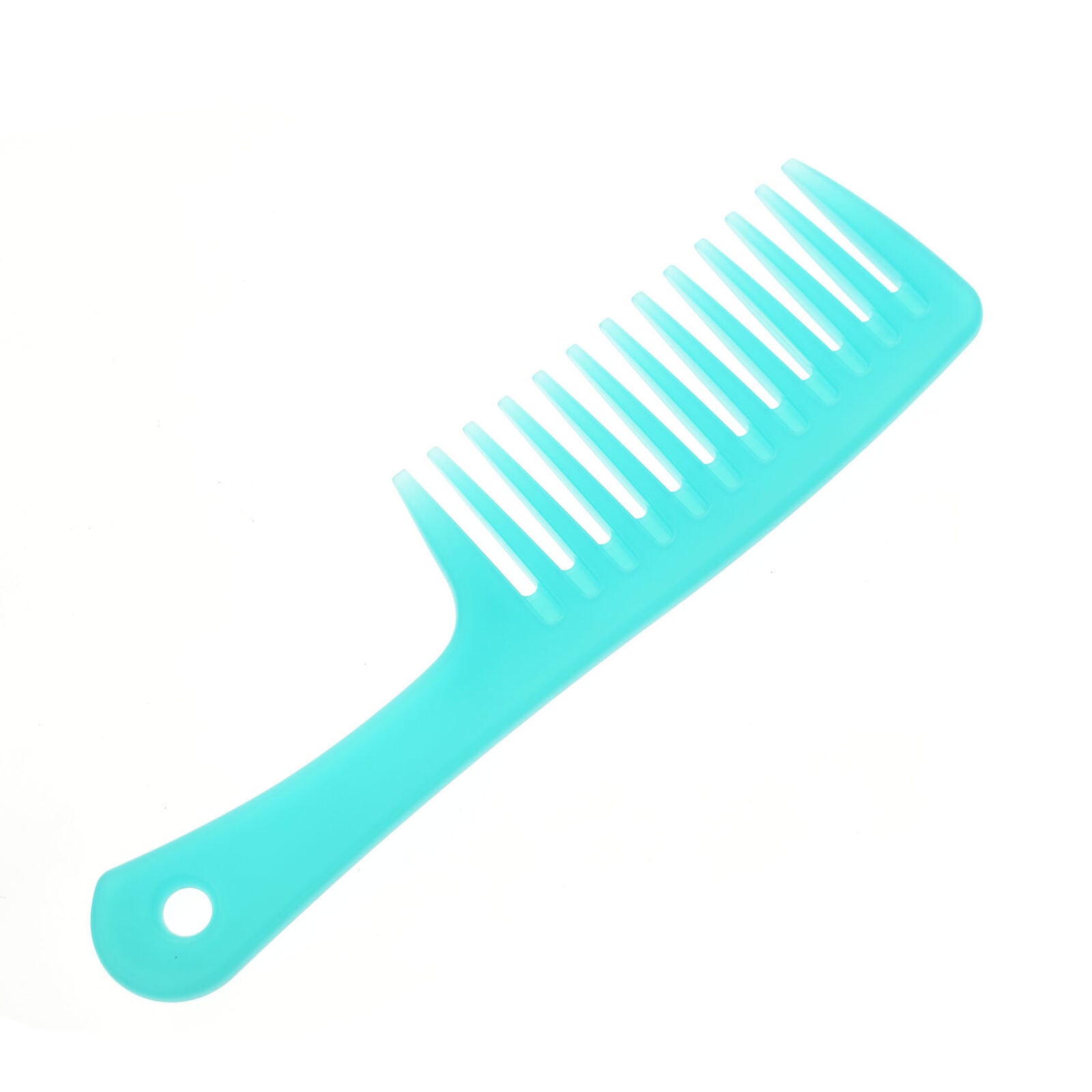 Wide Tooth Comb for Curly Hair,Long Hair,Wet Hair,Detangling Comb Large(cyan)