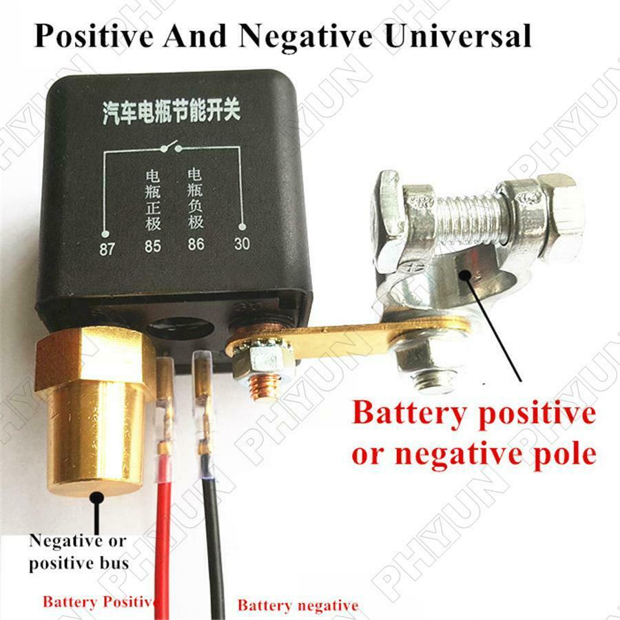 12V 230A Remote Control Car Battery Disconnect Cut Off Isolator Master Switches