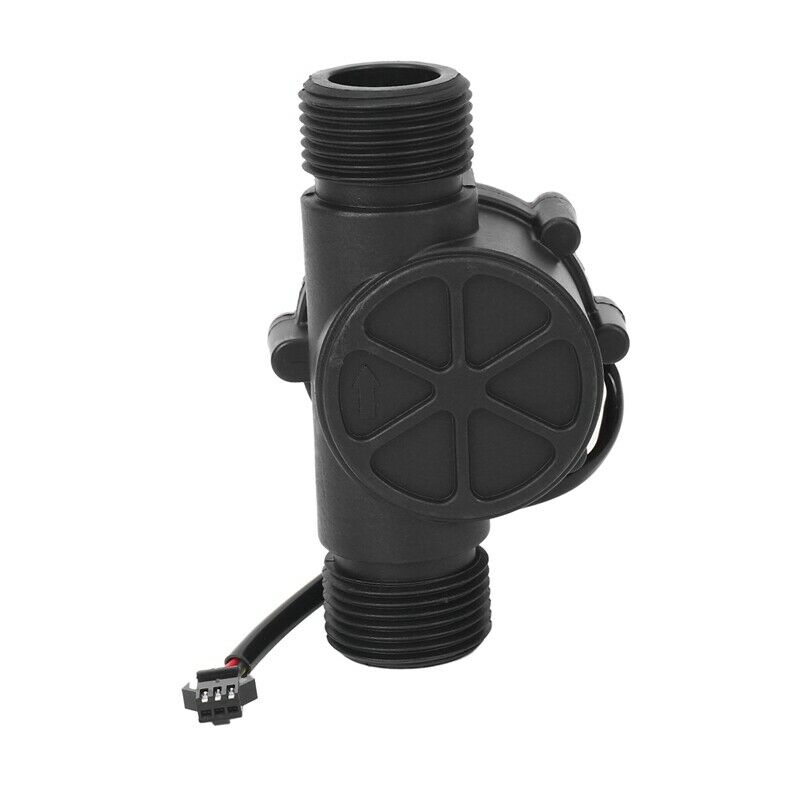 1Pcs Water Flow Sensor DN25 DC3.5-24V 1 Inch 2-100L/Min Hall Flowmeter Heat PuO4