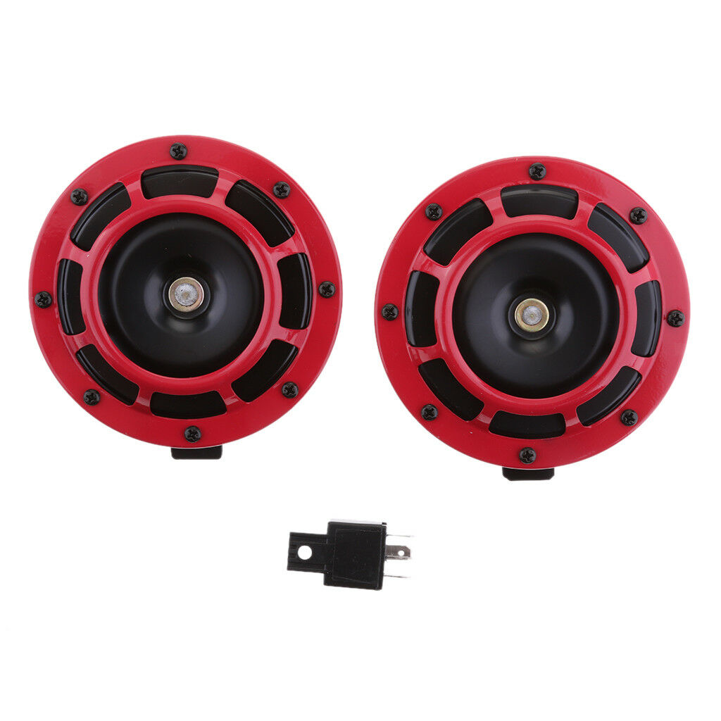 Electric Pump Air Horn Compressor Kit Twin Tone Motorcycle Car Truck