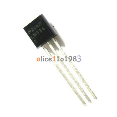 10PCS NSC LM334 LM334Z TO-92 3-Terminal Adjustable Current Source IC TOP
