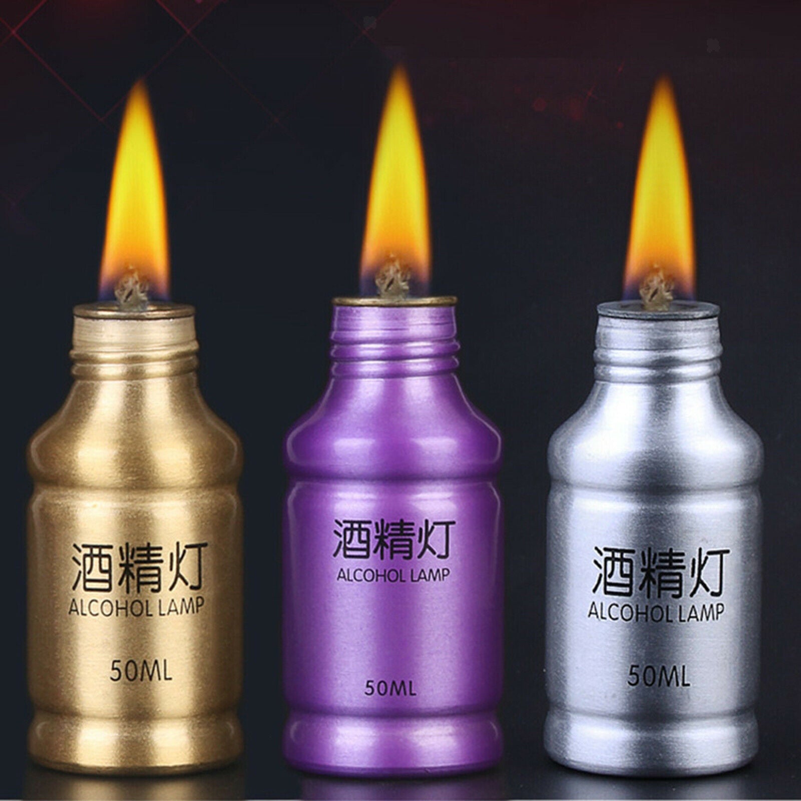 1Pc Alcohol Burner Alcohol Liquid for Survival Chemistry Lab Equipment