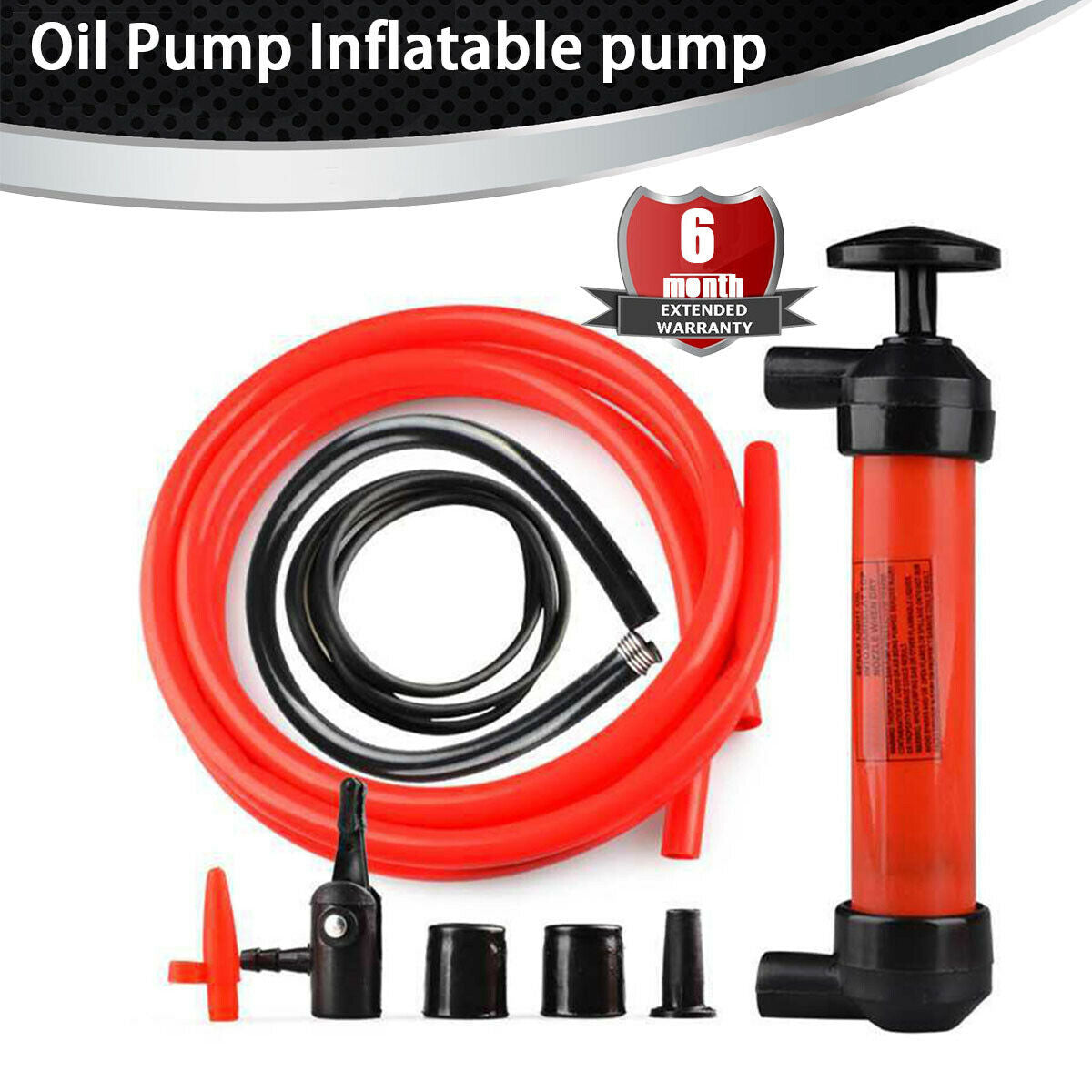 Multiple usage siphon pump Manual Oil Liquid Air Pumps for convenient travel use