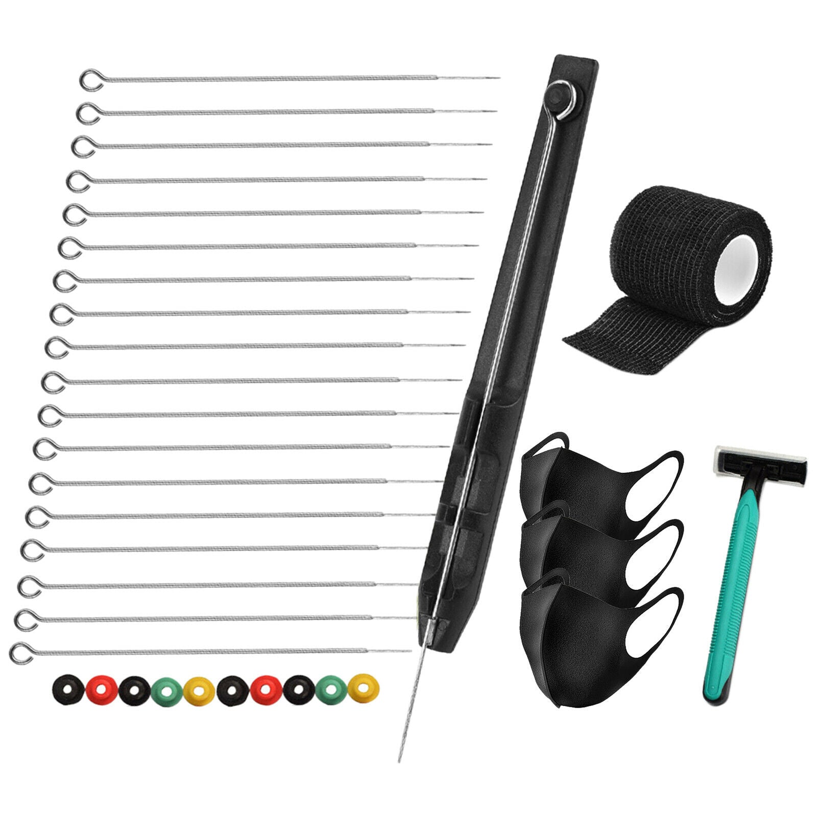 Complete Tattoo Kit Tattoo Pen Tool Cohesive Bandage Tape Tattoo Supplies