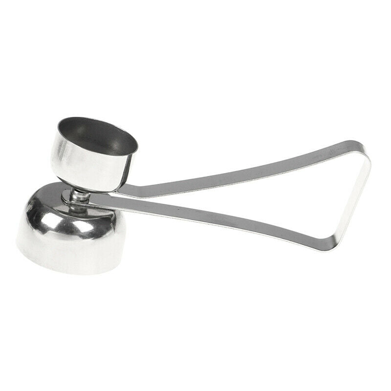 stainless steel double-headed metal egg scissors egg cutter egg shell ope JY