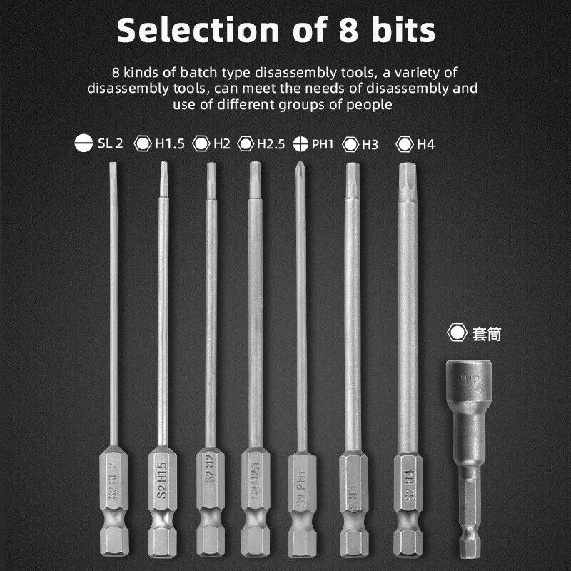 Hex Screwdriver Bit Set for DJI Plant Protection Security Magnetic Hexagon Head