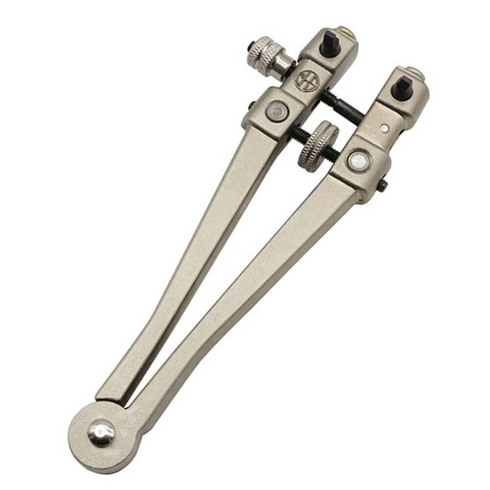Metal Watch Case Opener V-Shape Adjustable Wrench Tool Watch Repair Universal HN