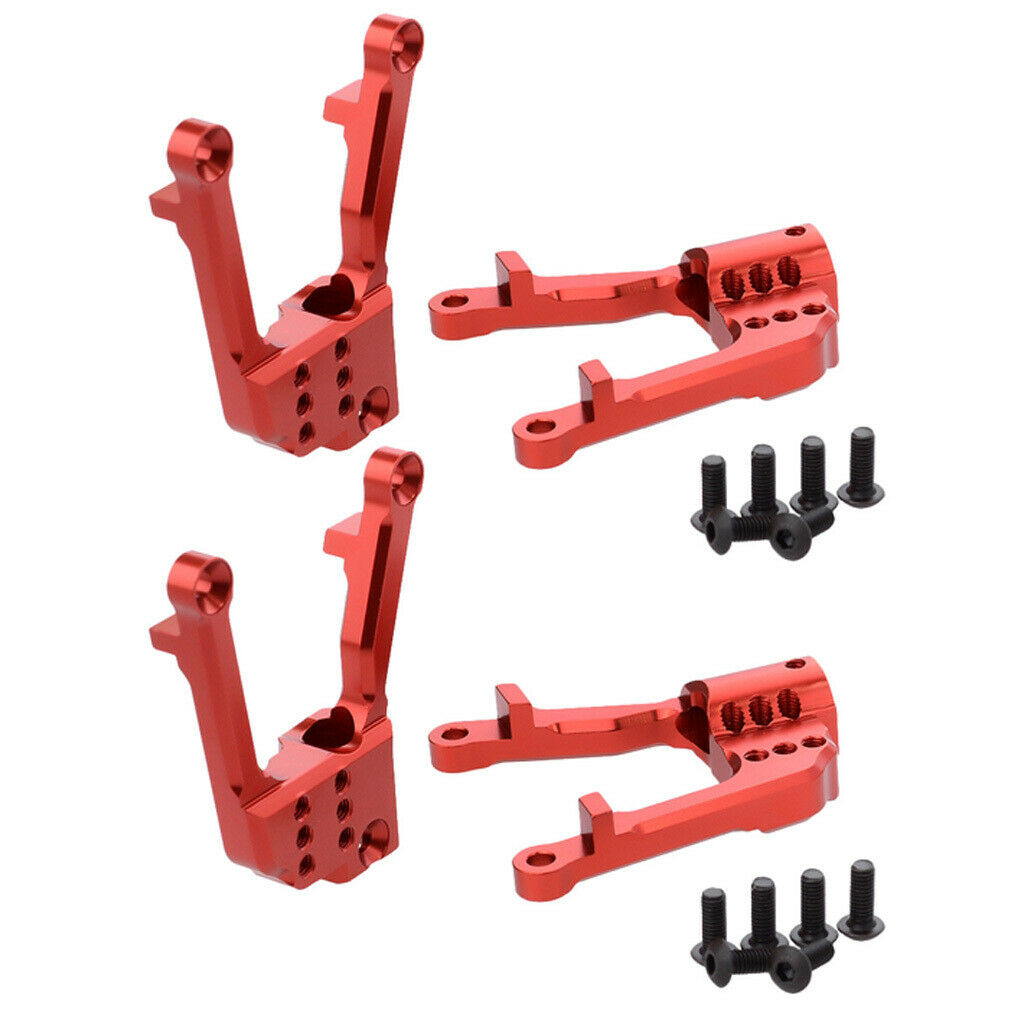 4pcs Aluminum Alloy Rear Shock Tower AXIAL SCX10 II 90046 90047 RC Car Parts