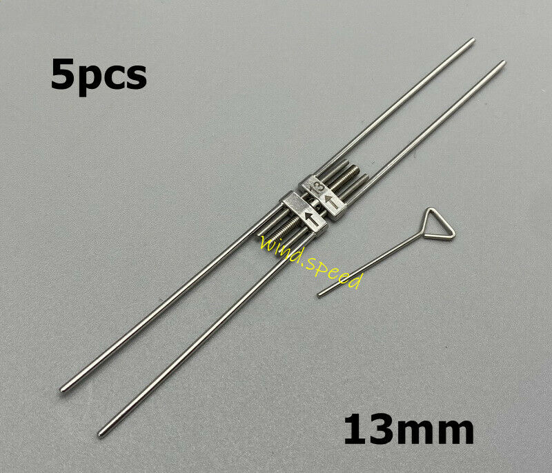 5pcs Dental Orthodontic Expansion Screw Palatal Split Hyrax Stainless Steel 13mm