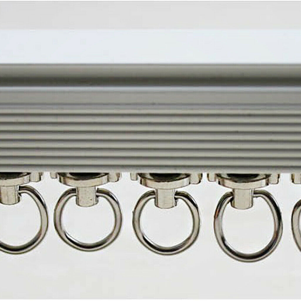 Aluminum Curtain Rail Slide Rail Slide Wheels Roll