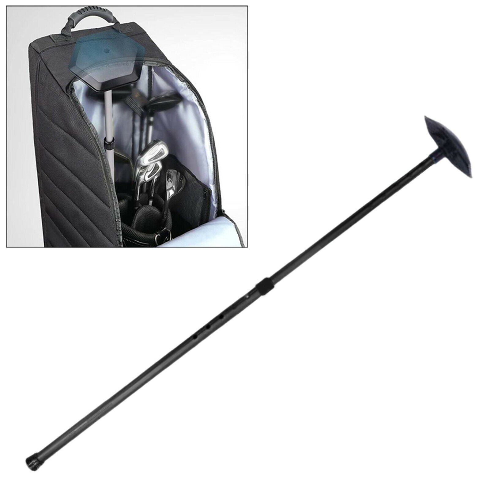 Golf Club Travel Bag Cover Aluminum Spine Golf Club Protection