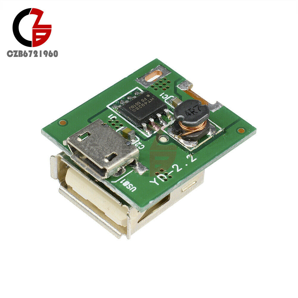 Step-Up Power Module 5V 1A Boost Converter Lithium Battery Charging Protection