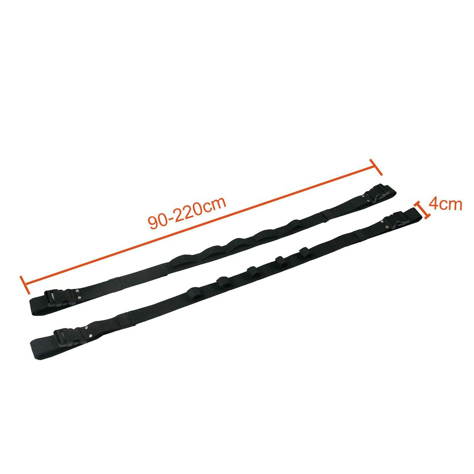 Car Fishing Rod Holder Adjustable Easy Install Fishing Pole Carrier Belt Strap
