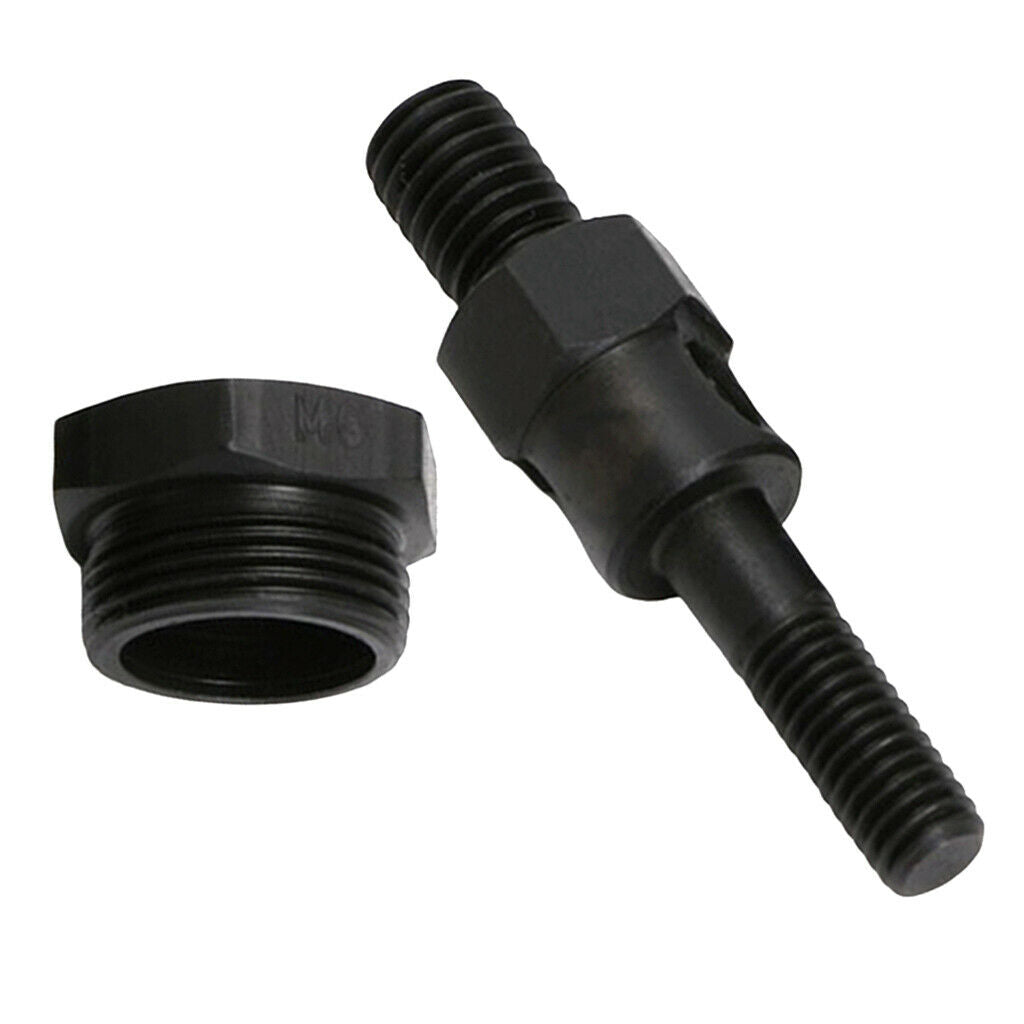 4-Piece Heavy-duty Hand Riveter Gun Nutsert Kit SAE Rivet Nut Mandrels Black