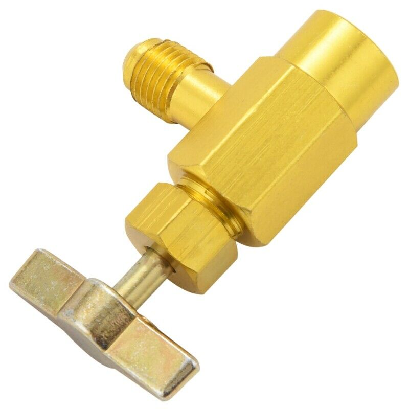 1/4 Sae M14 Thread Adapter R-134A Automotive Air Conditioner Refrigerant Can DC7