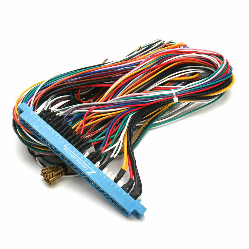 28 Pin Jamma Harness Wire Wiring Loom For Arcade Game PCB Video Game Board