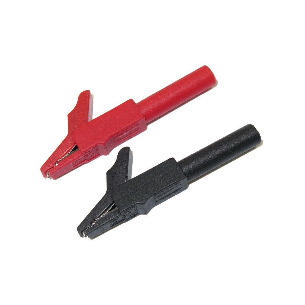 5pcs 300V / 15A alligator clip with 4mm banana socket