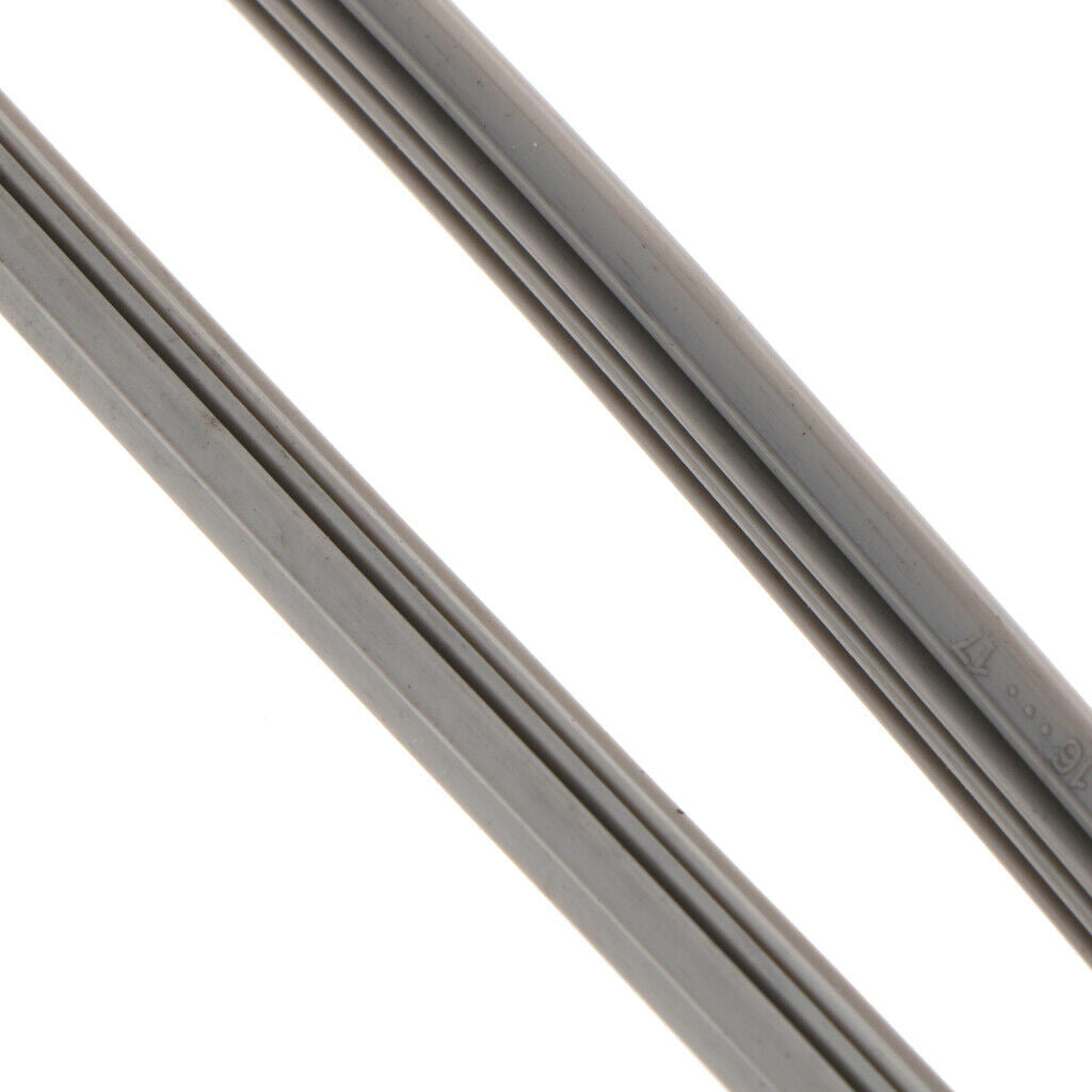 2 Pieces Car Windscreen Window Boneless Wiper  Silicone Strips 24 inch
