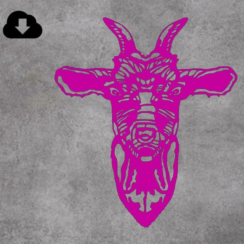 Bull Head Metal Cutting Dies Stencil DIY Scrapbooking Album Paper Card Template