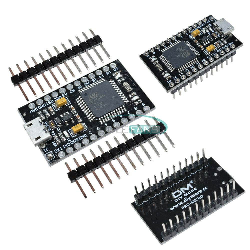 Pro Micro USB Controller Board ATMEGA32U4 5V 16MHz with Bootloader for Arduino