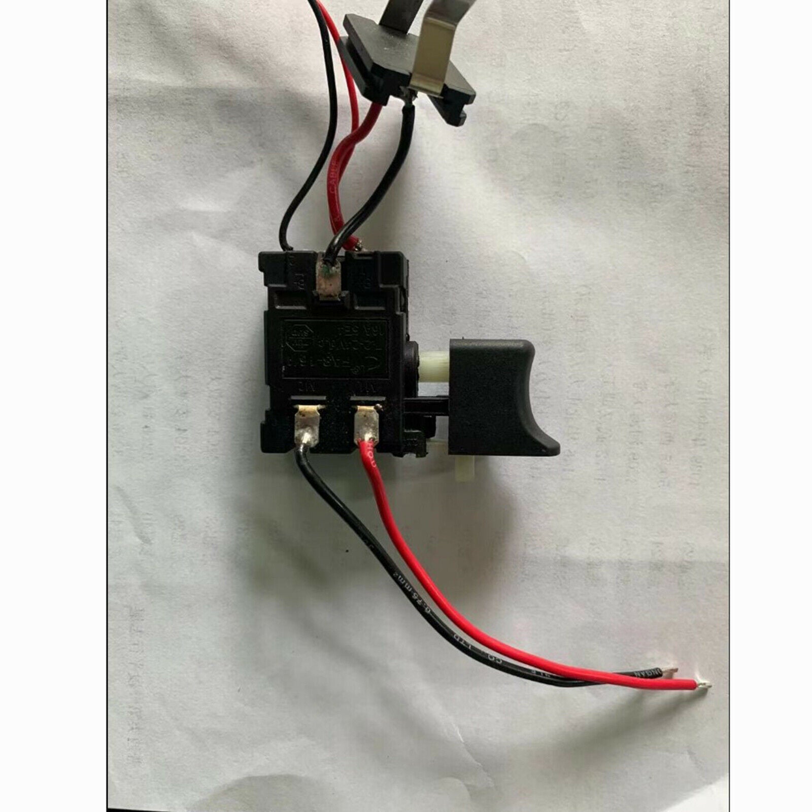 1pc Cordless Drill Switch Speed Control Push Button with Reverse Replacement