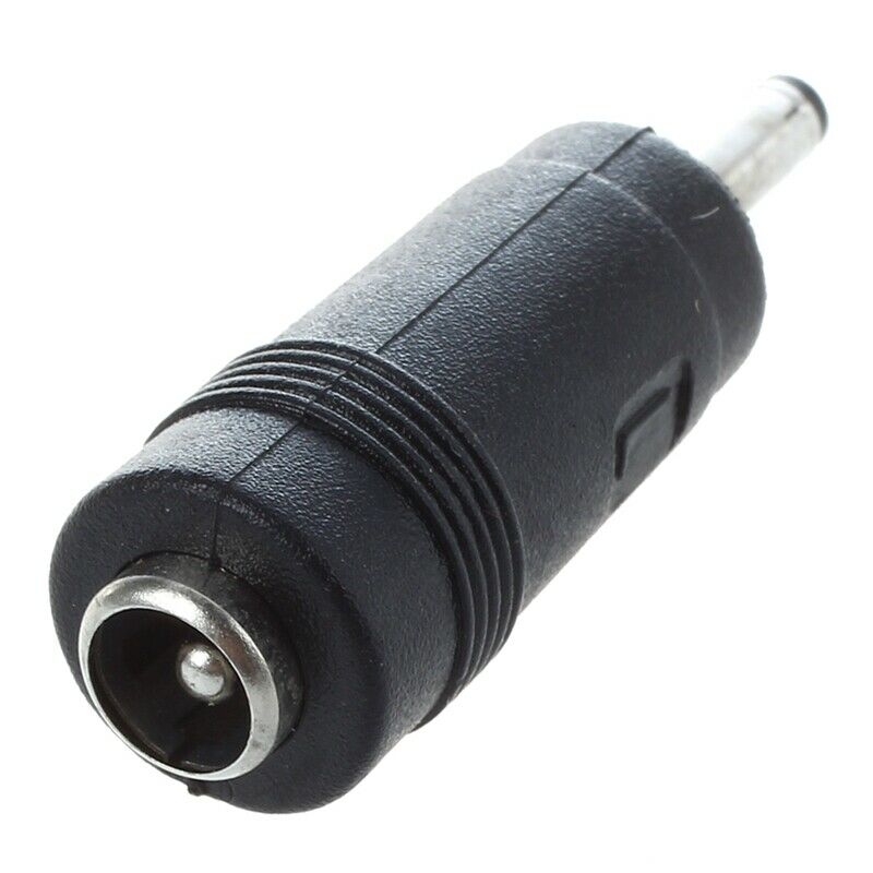 3.0mmx1.1mm Male Plug to 5.5mmx2.1mm Female Jack DC Power Connector O1G5G5