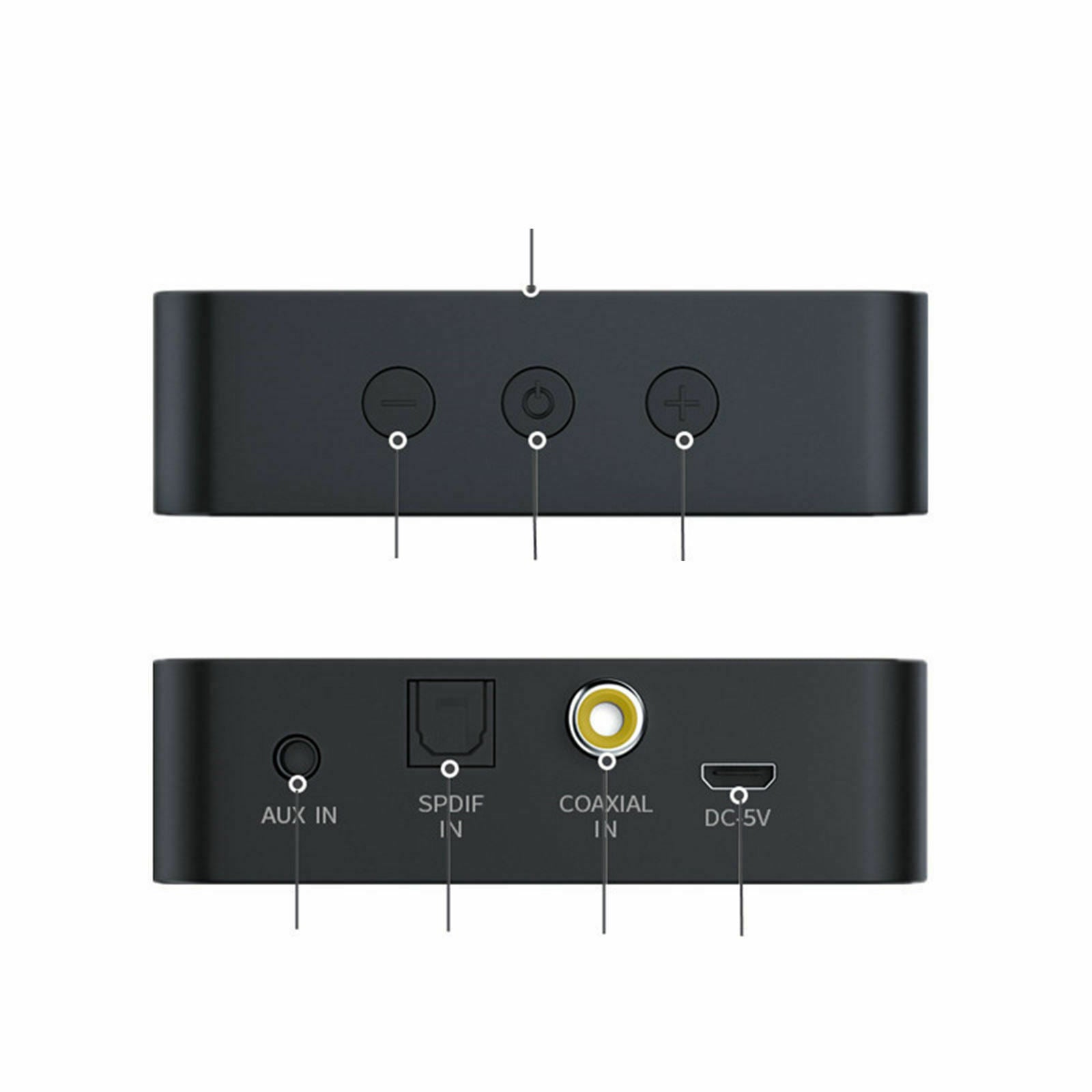 Bluetooth 5.0 Wireless Audio Adapter HiFi Sound for TV PC Headphones