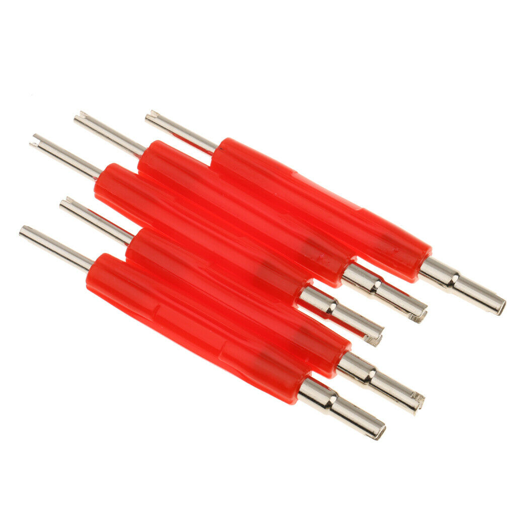 Set Of 5 Valve Driver Valve Extractor Rubber Valve Tire Valve Car Truck Valve