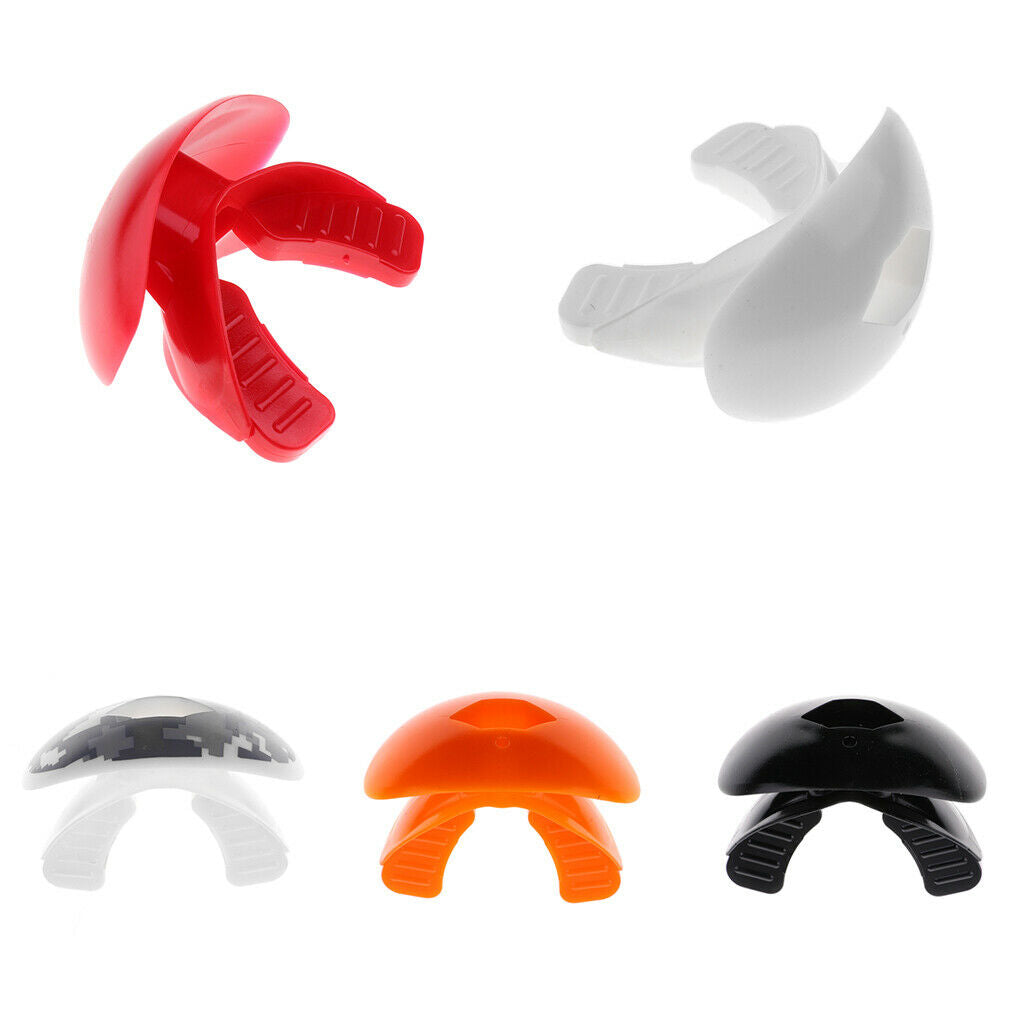 Mouth Guard Gum Shield Teeth Protection for Boxing MMA Basketball White