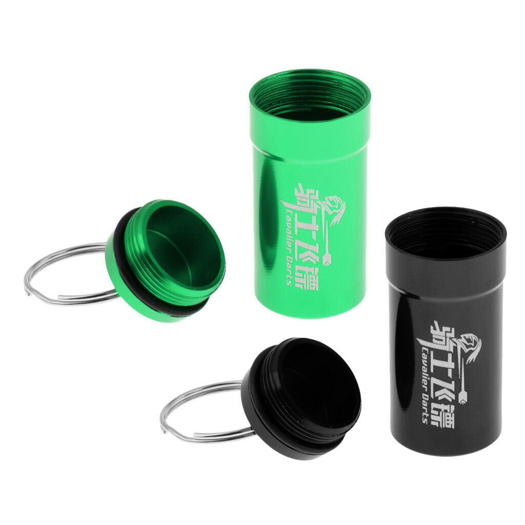 2 Pieces Aluminum Alloy  Tips Saver Tipped Storage Box