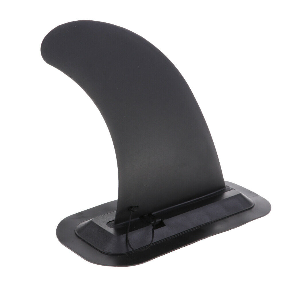4.5x9.4in Surfing Boards Softtop Fin Free without tools Fin Screw Black