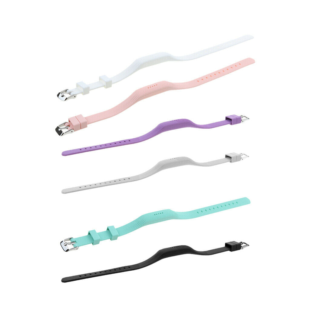 Sports Silicone Wrist Band + Metal Buckle For  Flex 2 Watch White