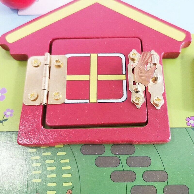 Children's Unlocking Toys Cognitive Board Baby Early Education and Wisdom ToL5P2