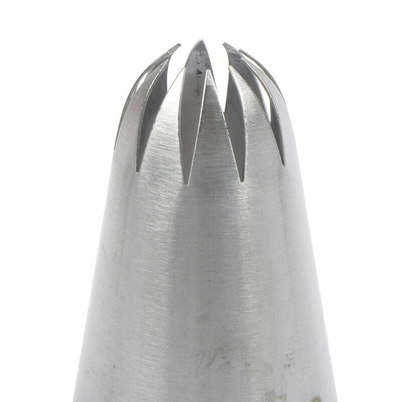 4pcs Icing Piping Nozzles For Decorating Cake Baking Cookie Cupcake #1M#1.l8
