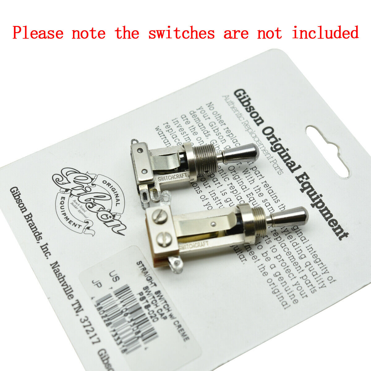 Chrome USA Thread SAE 8-32 Metal 3 Way Toggle Switch Tip Fits Gibson/Switchcraft