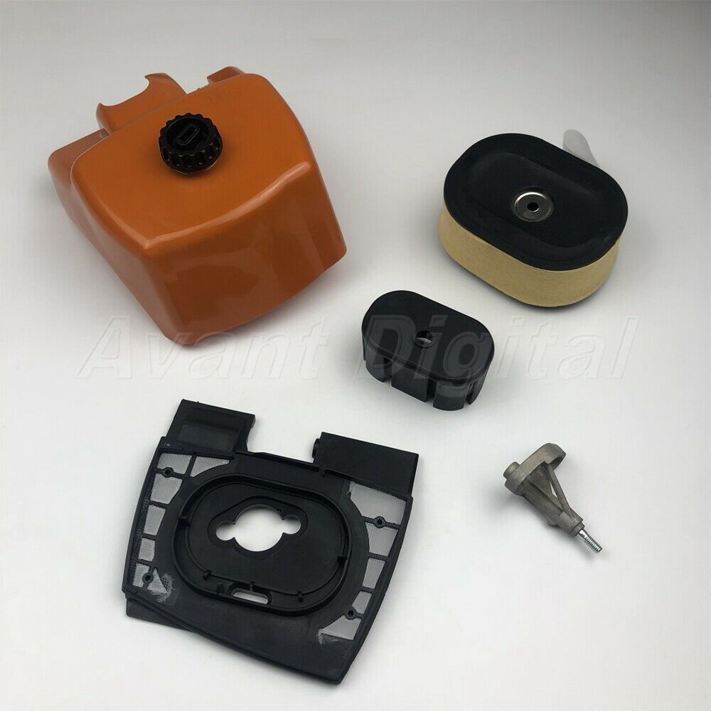 Air Filter Base Baffle Flange Accessories Kit Fits Stihl MS650 MS660 Chainsaws