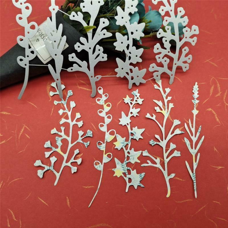 Grass Leaves Cutting Die Stencil for DIY Scrapbooking Paper Photo Album Frames