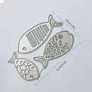 Fish Metal Cutting Dies Stencil Scrapbooking DIY Album Stamp Paper Cards Emboss