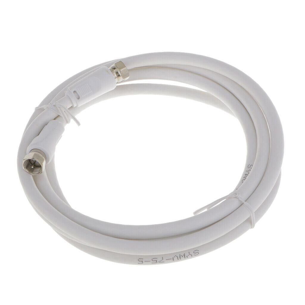 6.7 Ft Coaxial TV Antenna Cable White